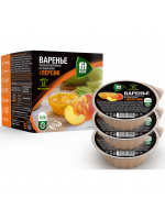 Варенье из кабачков со вкусом персика со стевией ФитАктив 300гр.