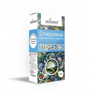 Спирулина таблетки 100г.