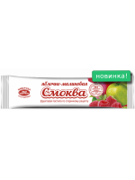 Смоква-фруктовая пастила Яблочная с малиной, Эко пастила, 30 г Смоква-фруктовая пастила Яблочная с малиной, Эко пастила, 30 г
