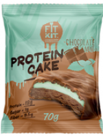 Протеиновое пирожное Шоколад-Мята, FitKit, 70 г