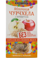 Яблочная чурчхела с кунжутом, Живые Снеки, 90 г Яблочная чурчхела с кунжутом, Живые Снеки, 90 г