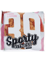 Печенье Sporty Fitness Клубника со сливками, Sporty, 70 г Печенье Sporty Fitness Клубника со сливками, Sporty, 70 г