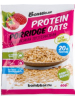Каша овсяная протеиновая б/п Малина, Bombbar, 60 г