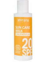 Солнцезащитное молочко для лица и тела Календула 20 SPF PINK, Levrana, 150 мл