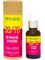 Двухфазная сыворотка для лица "30/70" с маслом дамасской розы, Levrana, 30 мл