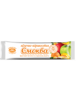 Смоква-фруктовая пастила Яблочно-Абрикосовая, Эко пастила, 30 г