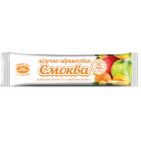 Смоква-фруктовая пастила Яблочно-Абрикосовая, Эко пастила, 30 г