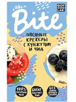 Крекеры овсяные с кунжутом и чиа, Bite, 200 г