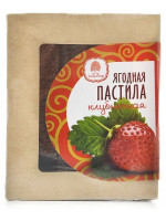 Пастила без сахара Клубничная, Сибирский кедр, 100 г
