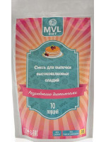 Высокобелковая смесь для оладьев, MVL, 250 г