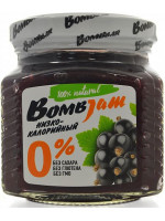 Джем низкокалорийный Черная смородина, BombJam, 250 г