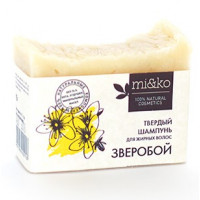 Шампунь твердый для жирных волос Зверобой, Mi&Ko, 75 г