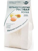 Мука рисовая цельносмолотая, Образ жизни , 500 г Мука рисовая цельносмолотая, Образ жизни , 500 г