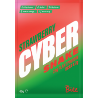 Шейк Клубника, Cyber Bite, 40 г